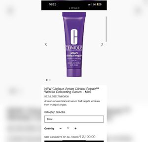 Clinique Smart Clinical Repair Serum &amp; Eye Cream