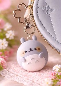 Cute Totoro Keychain Charm