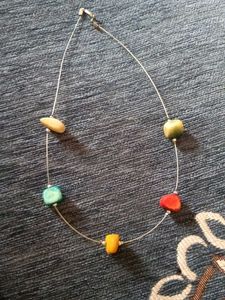 crystal necklace combo set ( 4 peck)