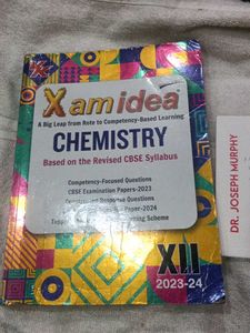 Xam Idea Chemistry Class 12 Book