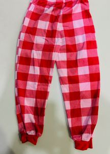 Cozy Red Buffalo Check Pajama Pants