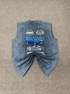 Acid Wash Cars Graphic Tee