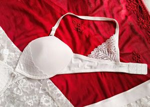 Lace nighty with beautiful bra and brief 👍