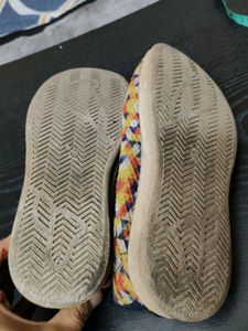 Colorful Geometric Print Flats