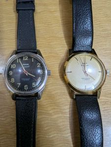 Vintage HMT Pilot And Sona Watch