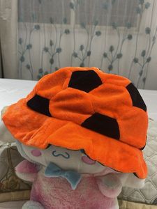 Cute Orange Football Hat