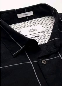 Black Check Shirt