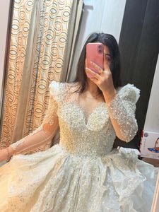 beautiful handwork bridal gown🦋🧚🏻‍♀️🎀