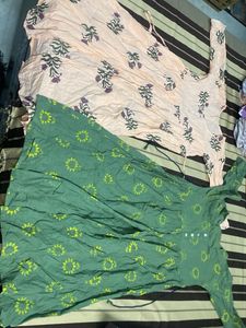 combo Designer Cotton Kurtas