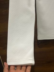 Turtle Neck Regular Fit White Top