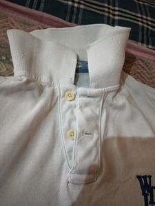 White Woodland Tshirt M Size