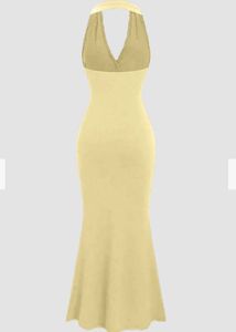 Elegant Halter Neck bodycon Dress