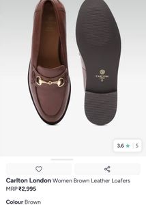 Classic Brown Leather Loafers