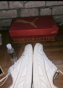 Puma Court Shatter Low Classic White