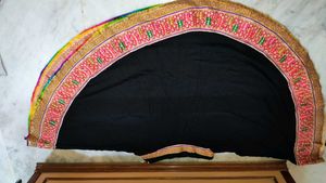Stunning Black Traditional Chaniya Choli Set