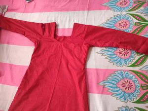 New Red Kurta (Never Used)