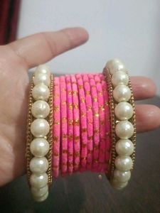 Pearl Bangle Set