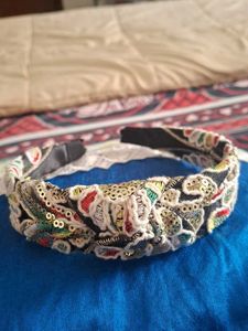 Boho Embroidered Headband
