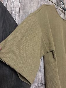 Stylish Ribbed Tie-Waist Top