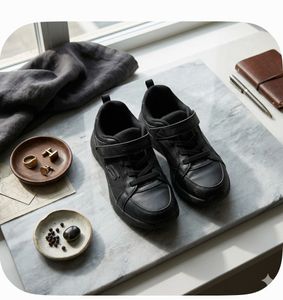 Classic Black Sneakers for Everyday Wear