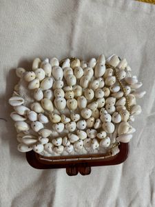 Diwaah Shell Clutch With Tags