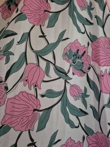 GoSriKi Women's Rayon Blend Straight Block Printed