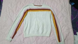 Cozy Striped Knit Sweater