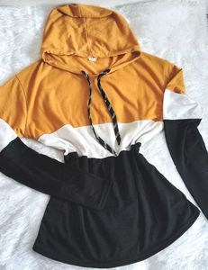 ☘️ Stylish Color Block Hoodie😍