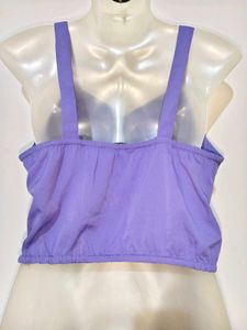 Stylish Lavender Crop Top 36"-38"