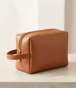 Stylish Brown Toiletry Bag