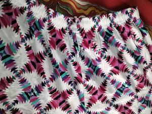 🤍beautiful thread work Patterned Palazzos