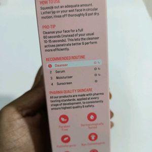 The Pink Foundry Brightening Face Wash