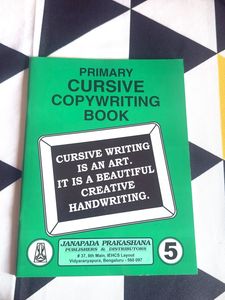 Primary Cursive Copywriting Book