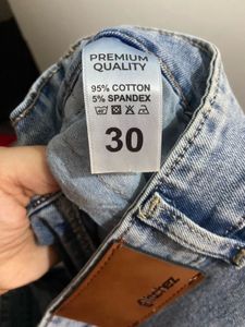 Light Wash Wide Leg Jeans