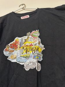 Cool Mumbai City Graphic T-Shirt