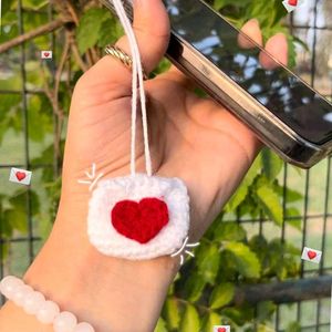 Cute Crochet phone charms 😻