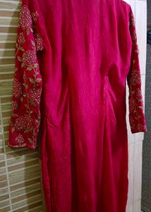 Elegant Embroidered Kurta