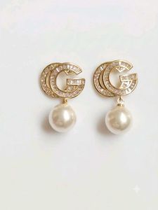 Designer Pearl Drop Earrings