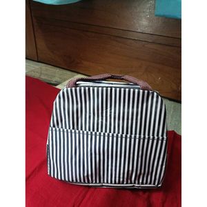 Striped Gym &amp; Travel Bag