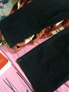Flared Jeans Black Absolutely New Wore Only Once