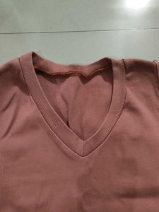 Sleeveless V-Neck Crop Top