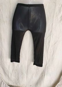I. black mini tights