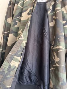 Y2K Camouflage Bomber Jacket