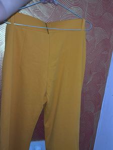 Mustard Yellow Flare Pants