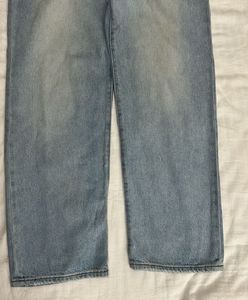 Light Wash Wide Leg Jeans