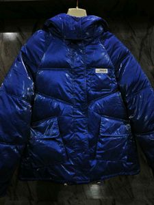 Shiny Blue Puffer Jacket