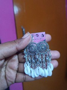 Boho Shell Dangle Earrings