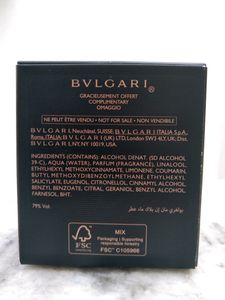 BVLGARI Man In Black 15ml