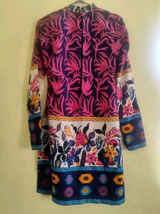 Full Sleeve Kurta High Neck