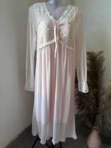 Elegant Pink Nightgown